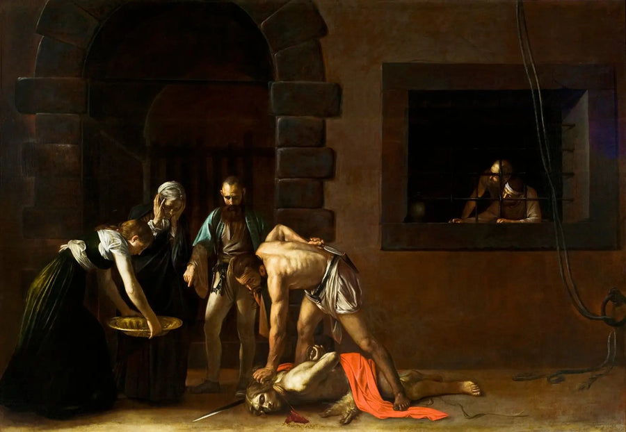 Ścięcie głowy św. Jana Chrzciciela - Caravaggio