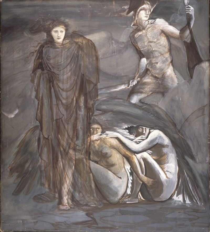 Odkrycie Meduzy - Edward Burne-Jones