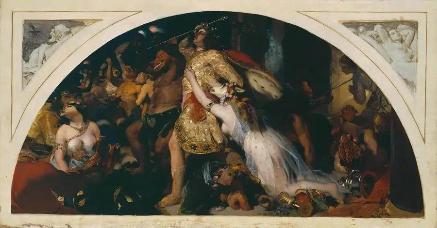 Porażka Comusa - Edwin Henry Landseer
