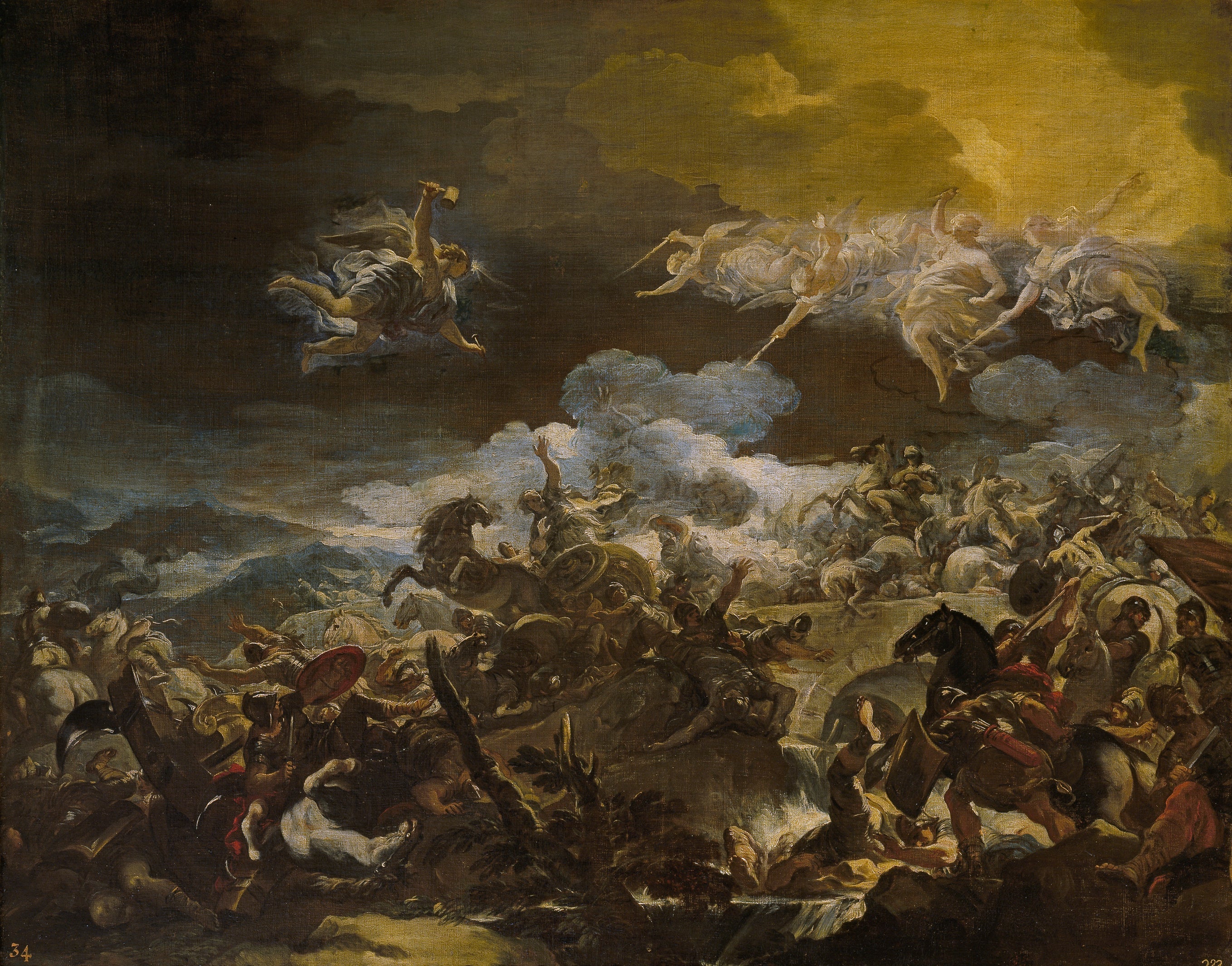 La défaite de Sisera - Luca Giordano - Alpha Reproduction