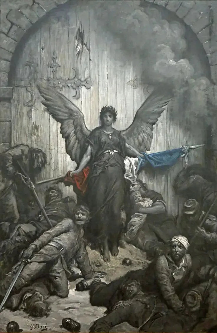 Obrona Paryża - Gustave Doré