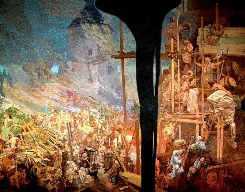 Obrona Szigetváru - Alphonse Mucha