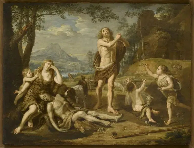 Opłakiwanie Abla - Philippe de Champaigne
