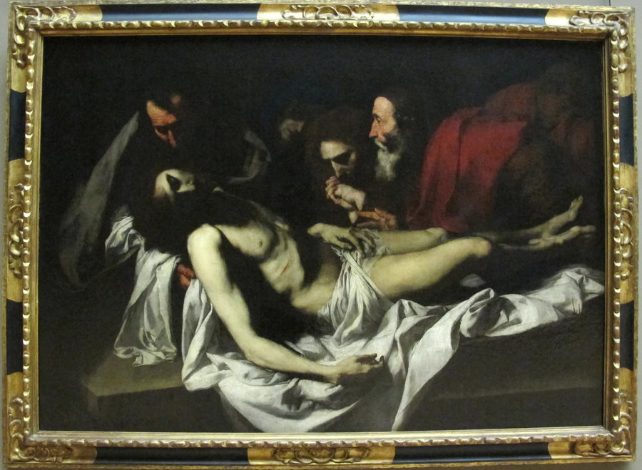 Złożenie do grobu Chrystusa - Jusepe de Ribera