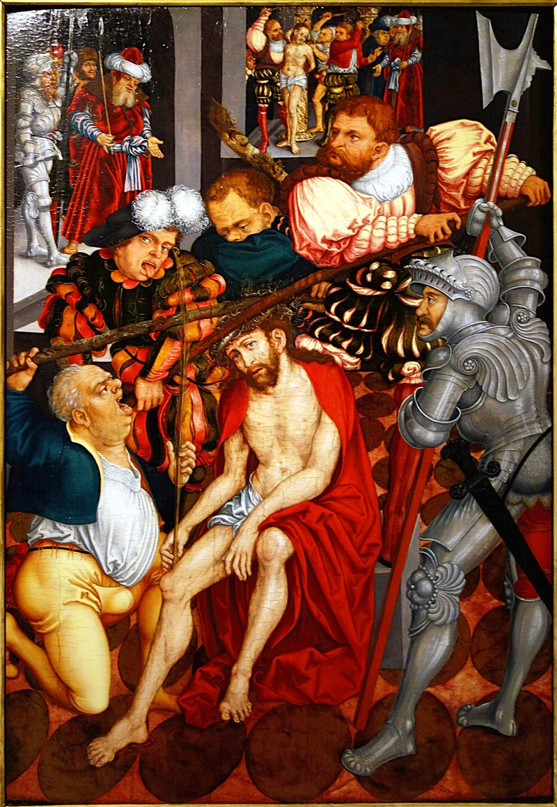 Derrision of Christ - Lucas Cranach Starszy