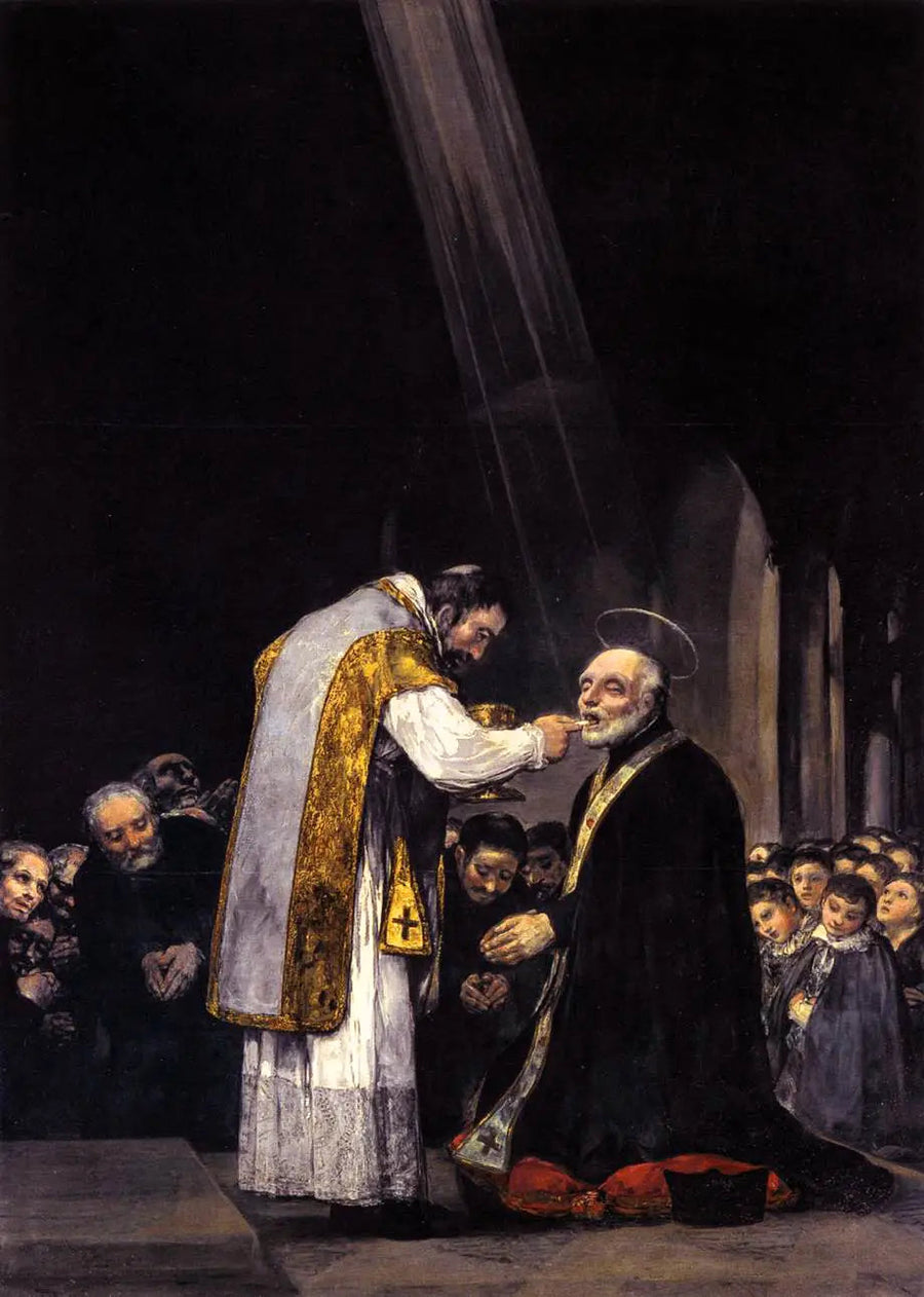 Ostatnia Komunia św. Józefa Kalasancjusza - Francisco de Goya
