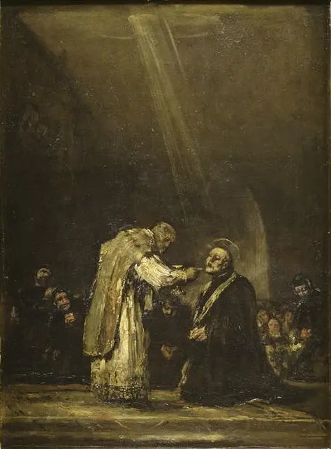 Ostatnia komunia św. Józefa Kalasancjusza - Francisco de Goya