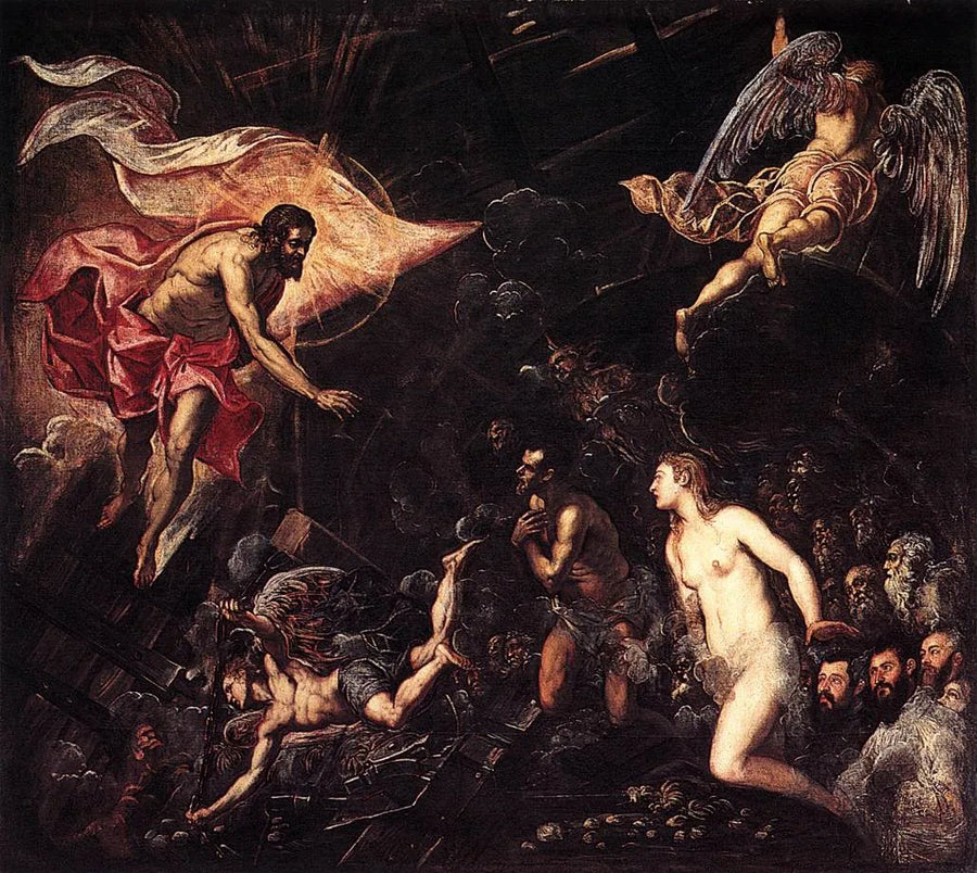 Zstąpienie do piekieł - Jacopo Tintoretto
