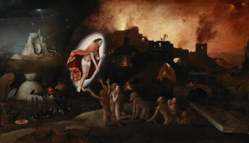 Zstąpienie do limbus - Hieronymus Bosch