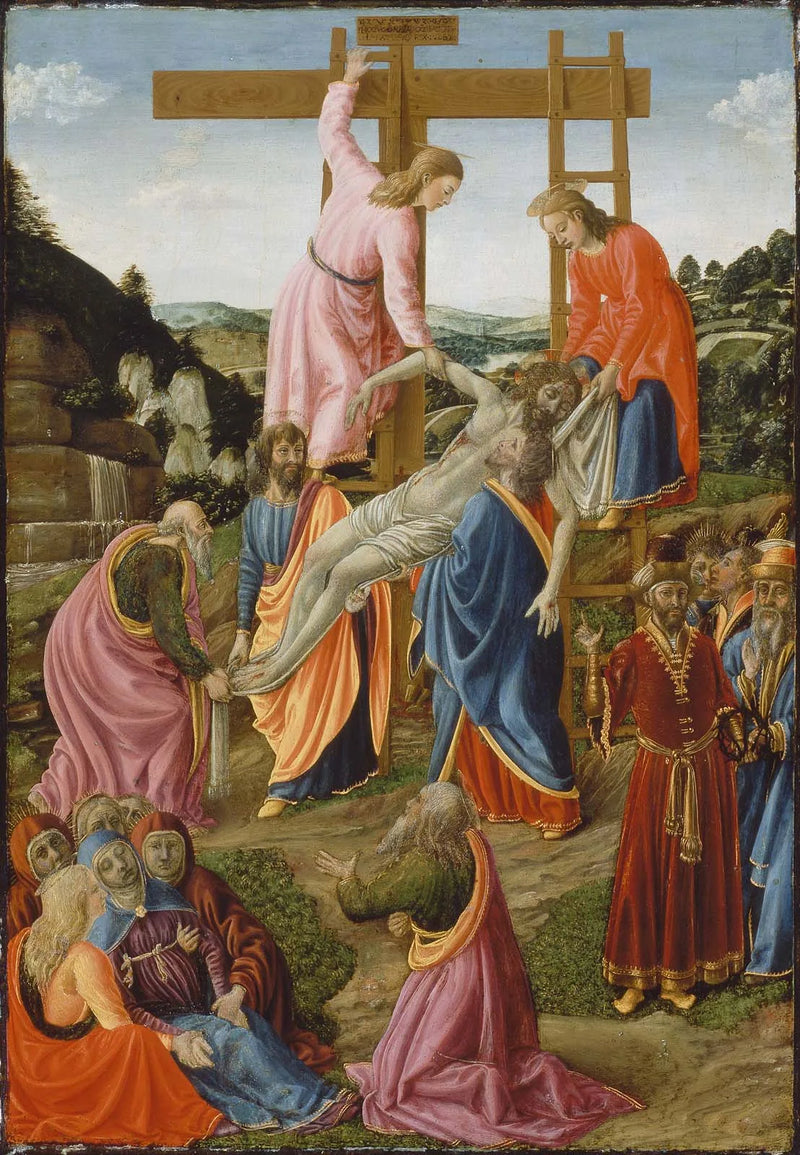 Upadek Krzyża - Cosimo Rosselli
