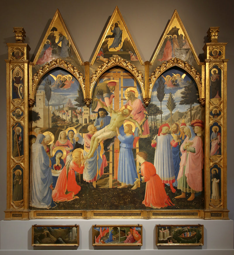 Zstąpienie z krzyża - Lorenzo Monaco