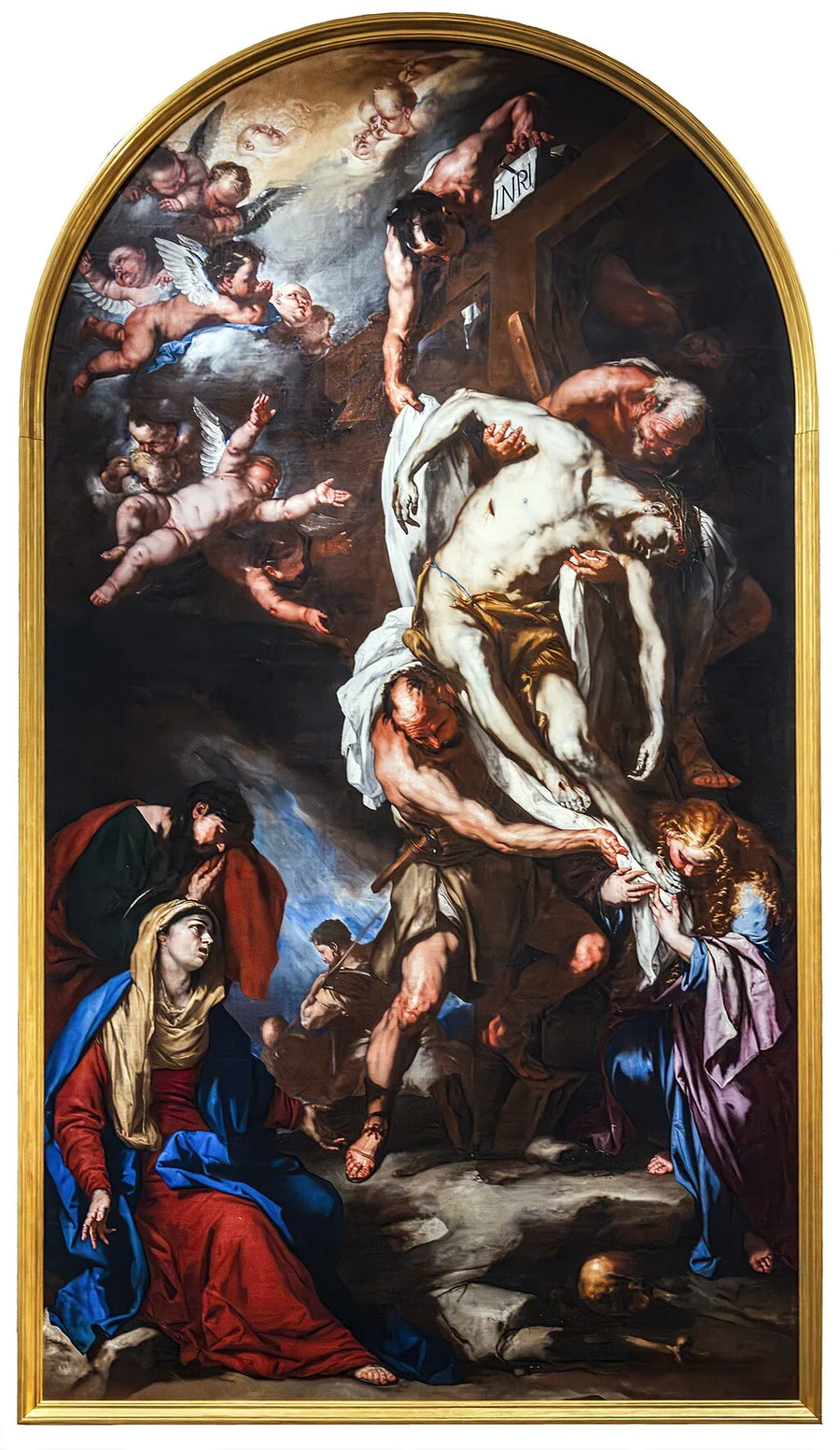 Zstąpienie z Krzyża - Luca Giordano