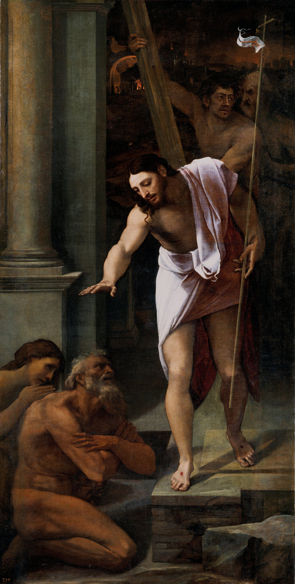 La descente du Christ aux limbes - Sebastiano del Piombo - Alpha Reproduction