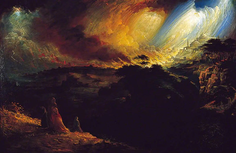 Zniszczenie Sodomy i Gomory - John Martin