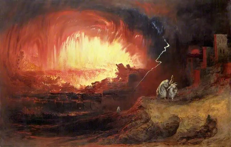 Zniszczenie Sodomy i Gomory - John Martin
