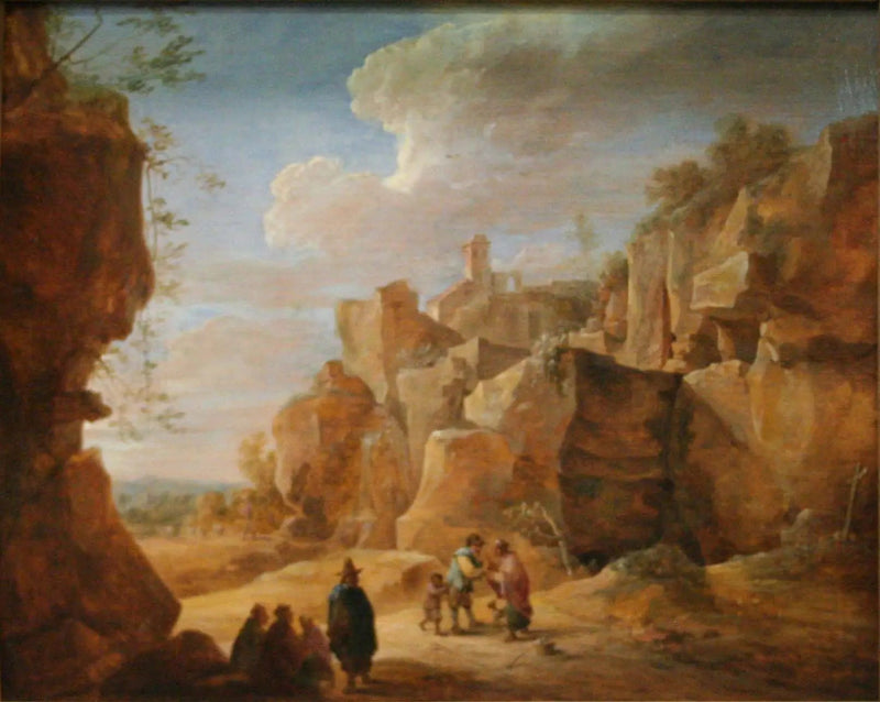Przestroga przed złym losem - David Teniers Młodszy
