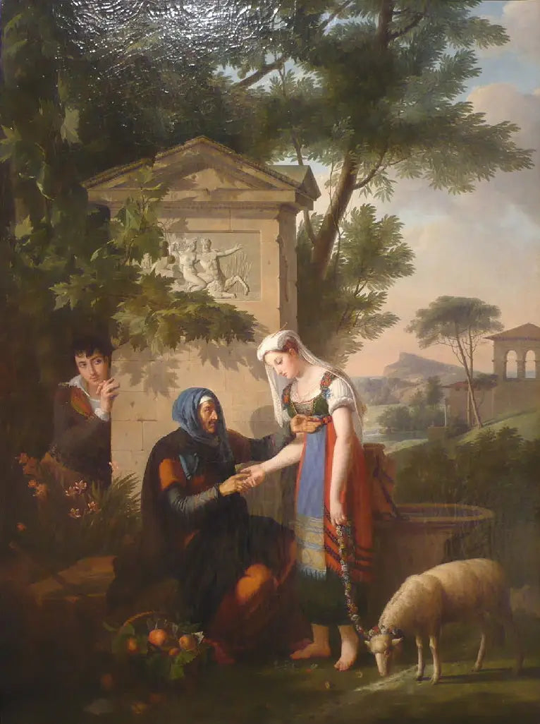 La Diseuse de Bonne Aventure - Marie-Guillemine Benoist - Alpha Reproduction