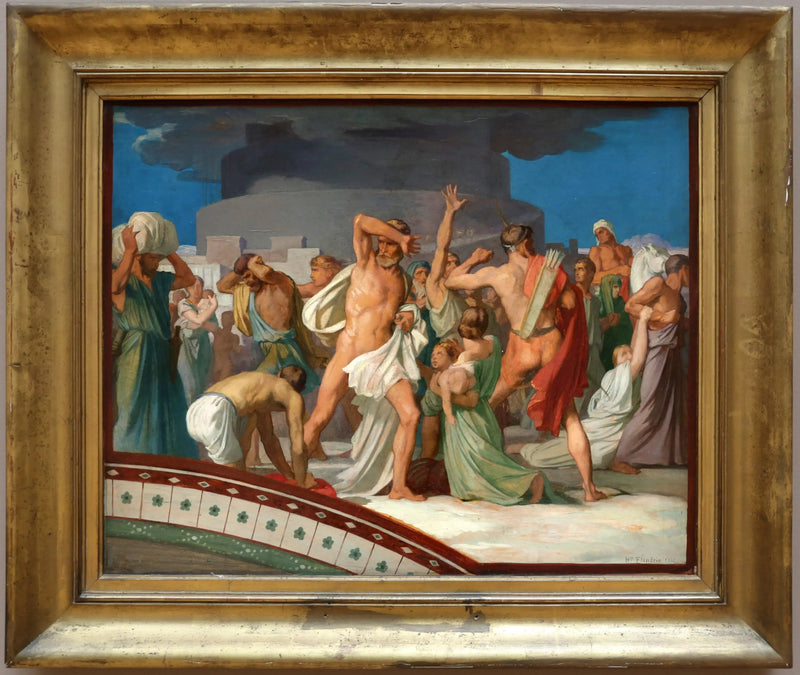 Rozproszenie narodów - Hippolyte Flandrin