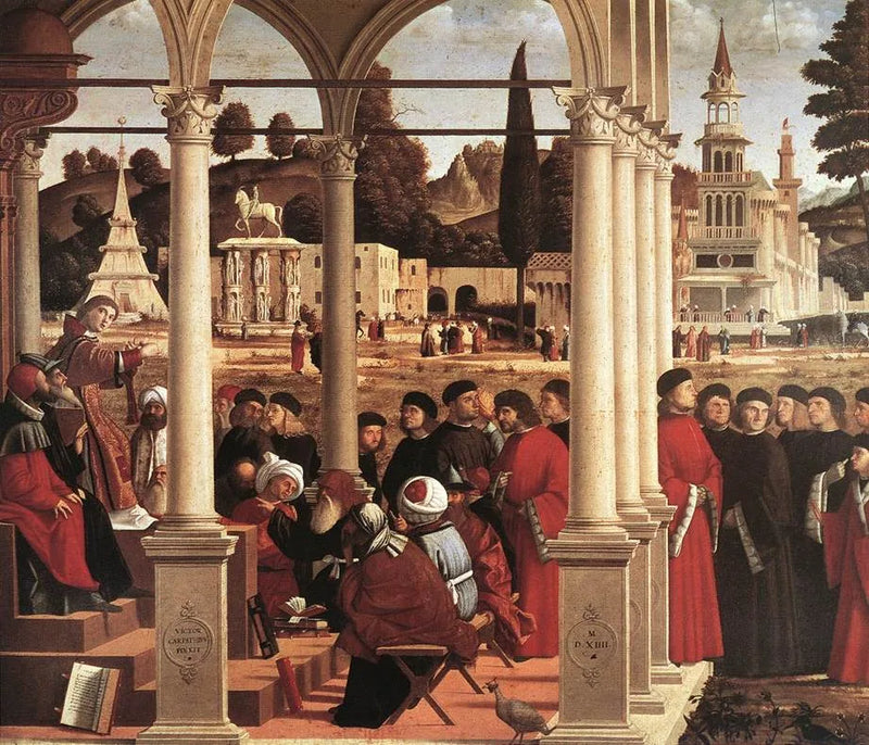 Spór świętego Szczepana - Vittore Carpaccio