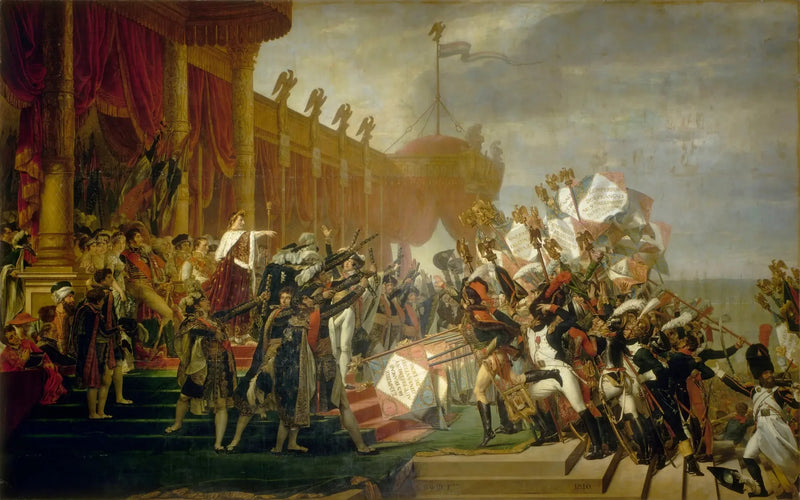Rozdanie orłów - Jacques-Louis David