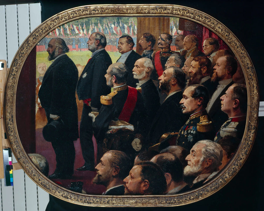 Rozkład flag, 14 lipca 1880 - Édouard Detaille