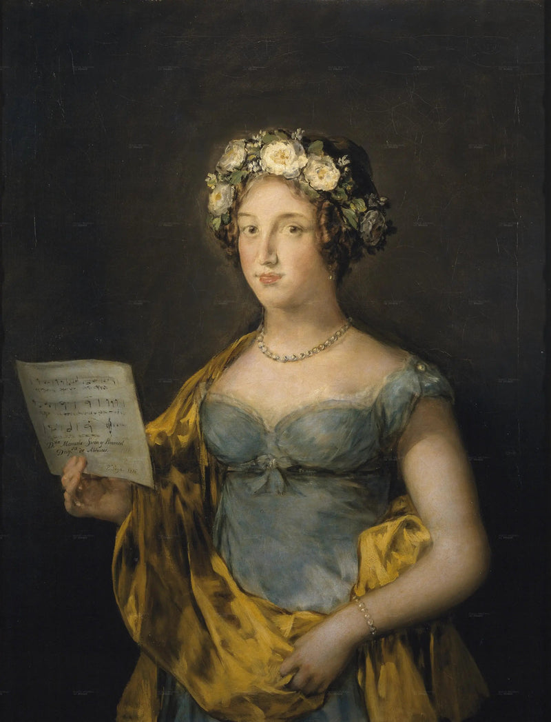Księżna d'Abrantes - Francisco de Goya