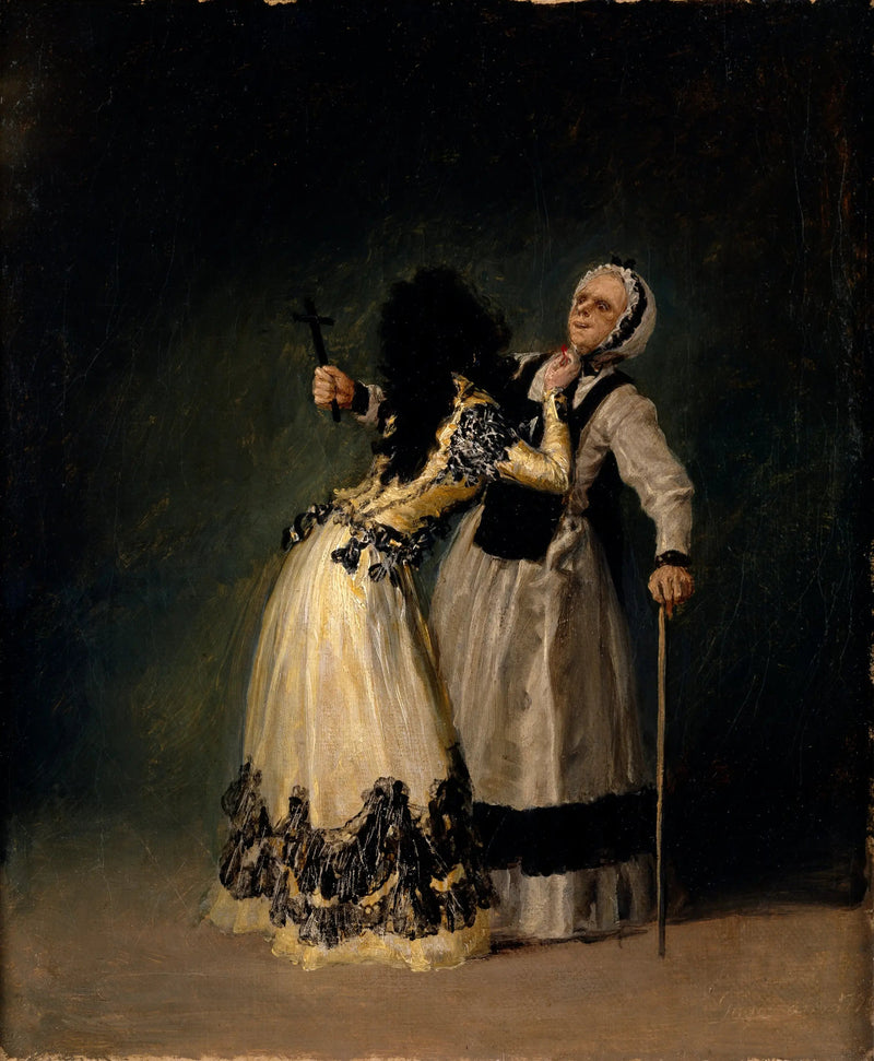 Księżna Alba i bigotka - Francisco de Goya