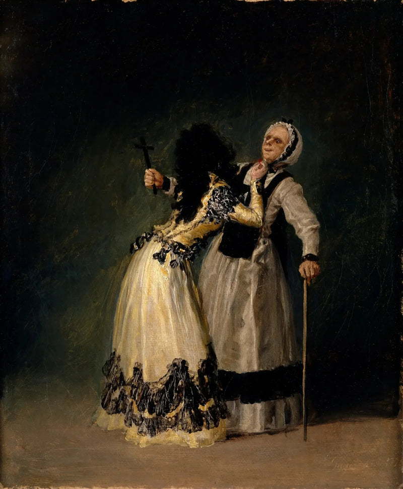 Księżna Alba i bigotka - Francisco de Goya