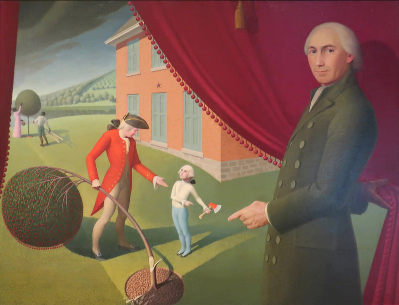 Bajka Parsona Weemsa - Grant Wood