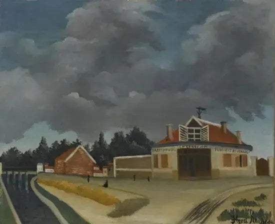 Fabryka krzeseł - Henri Rousseau
