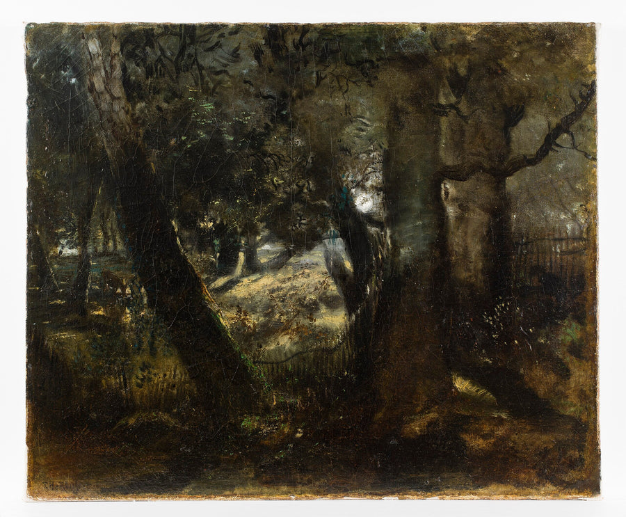 La faisanderie dans la forêt de Compiègne - Théodore Rousseau