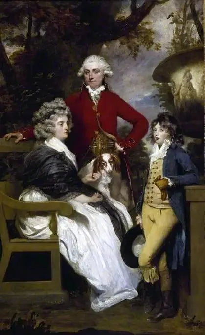 Rodzina Braddyll - Joshua Reynolds
