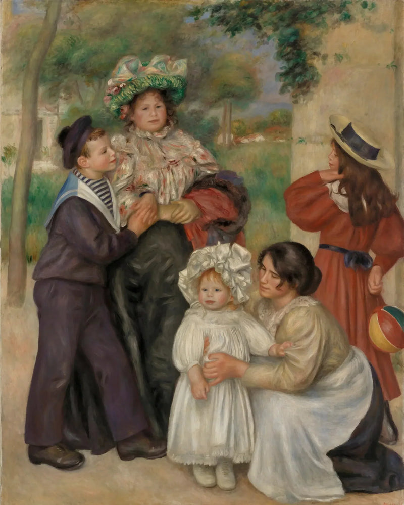 Rodzina artysty - Pierre-Auguste Renoir