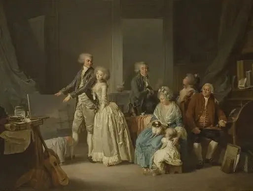 Rodzina Gohin - Louis-Léopold Boilly