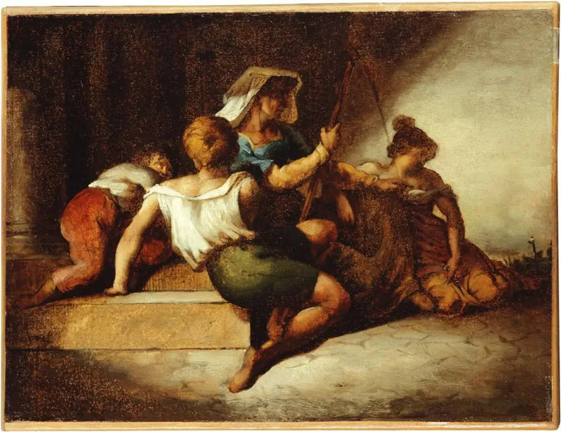 Włoska rodzina - Théodore Géricault