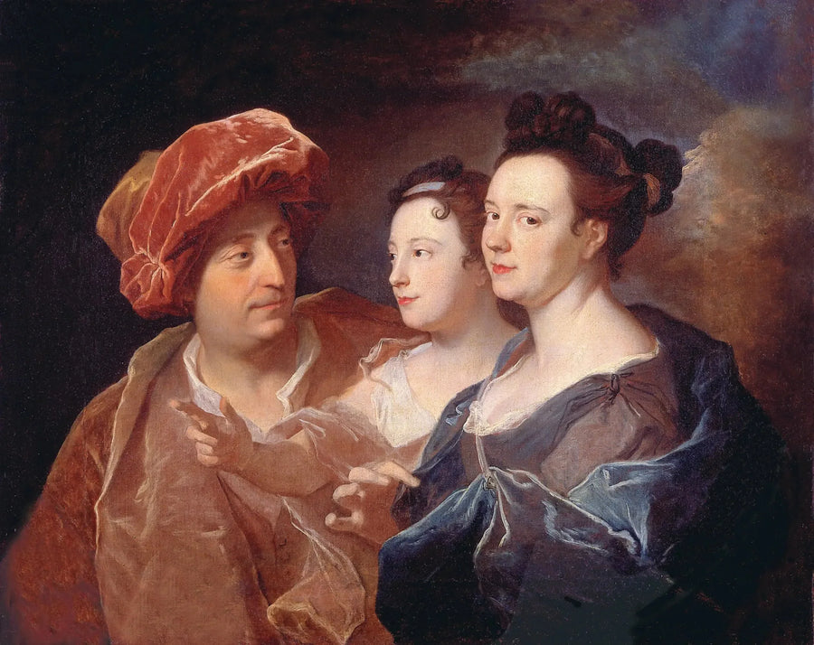Rodzina Laffite - Hyacinthe Rigaud