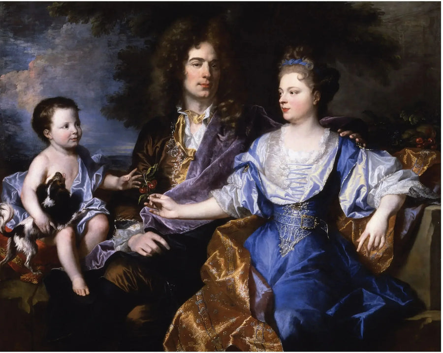 Rodzina Léonard - Hyacinthe Rigaud