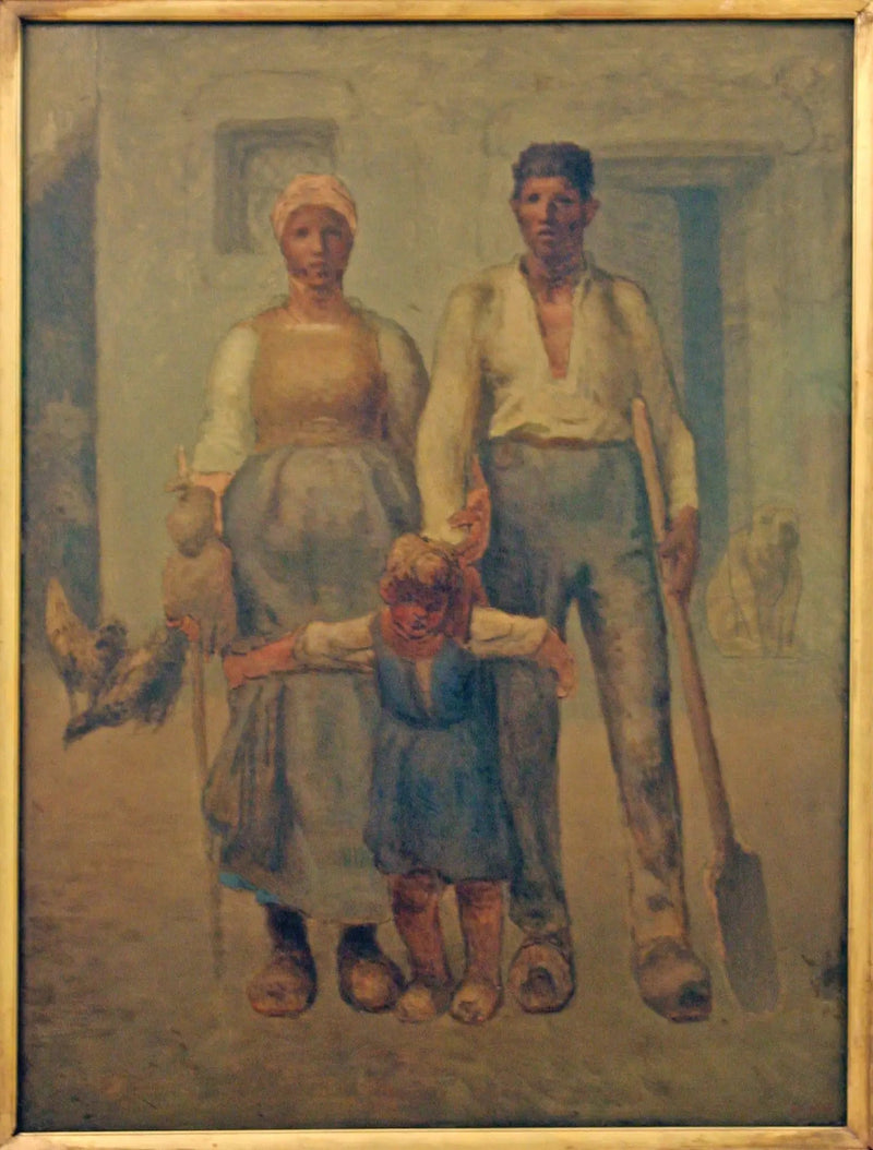 Rodzina wiejska - Jean-François Millet