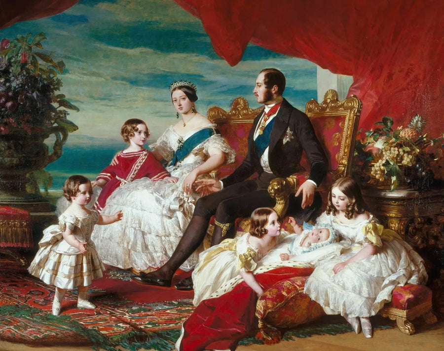 Rodzina królewska w 1846 roku - Franz Xaver Winterhalter