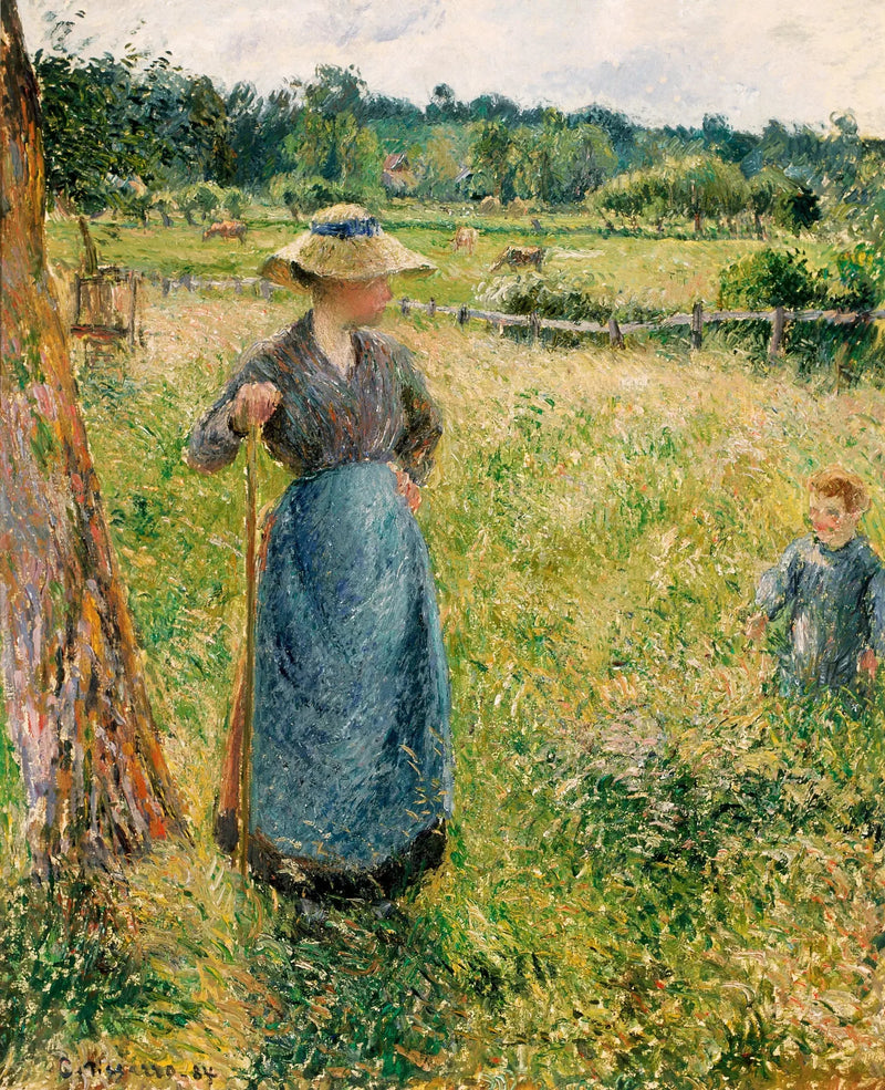 Zbieraczka - Camille Pissarro