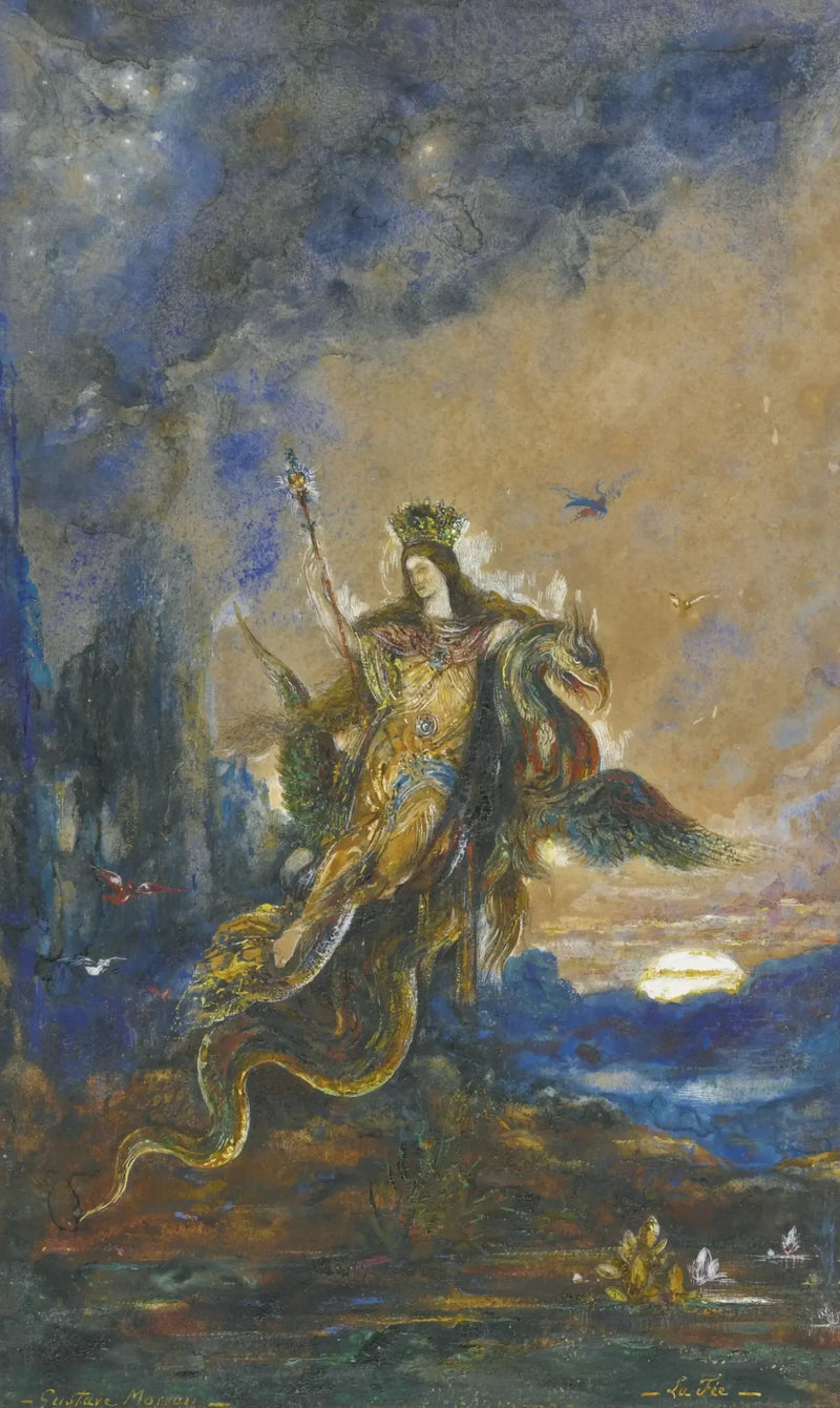 Wróżka - Gustave Moreau
