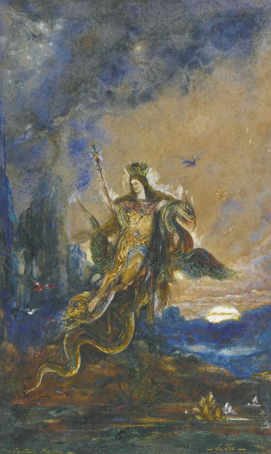 Wróżka - Gustave Moreau