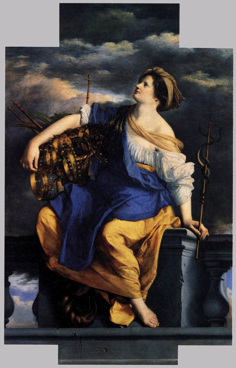 Triumfująca radość publiczna nad niebezpieczeństwami - Orazio Gentileschi