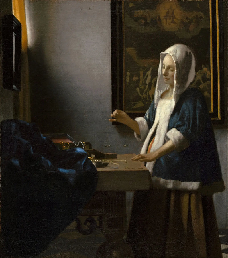 Kobieta z wagą - Johannes Vermeer