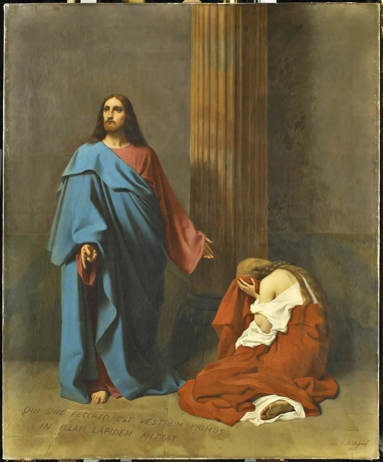 La Femme adultère - Émile Signol - Alpha Reproduction