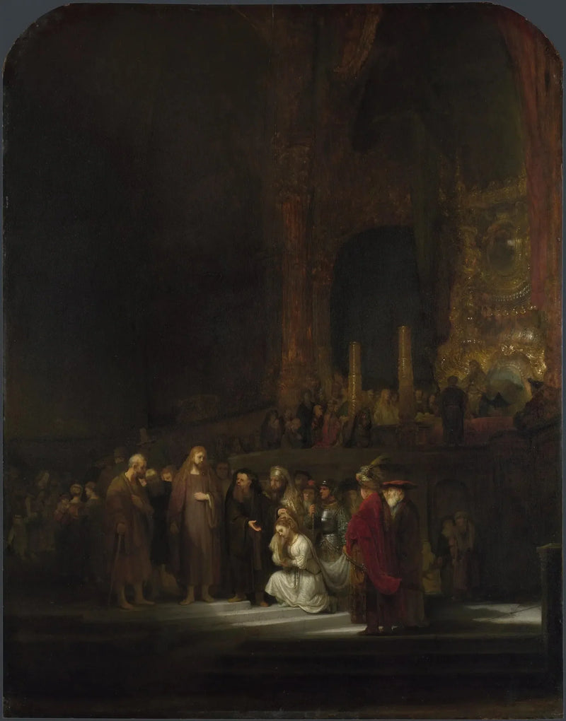 Cudzołożnica - Rembrandt