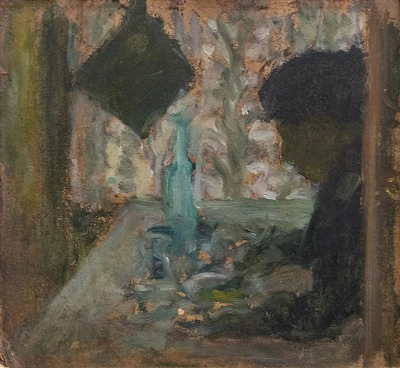 Kobieta w restauracji - Pierre Bonnard