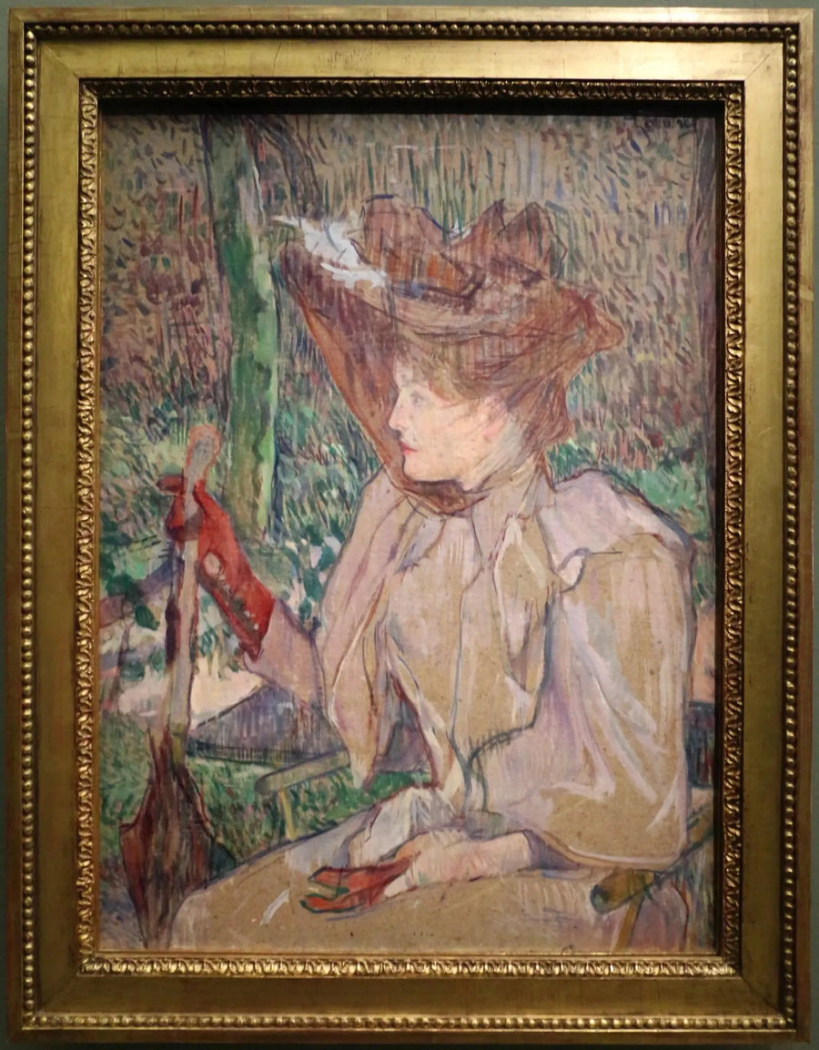Kobieta w rękawiczkach - Henri de Toulouse-Lautrec