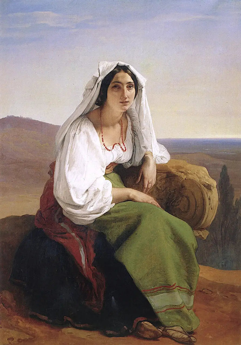 Kobieta z Ciociarii - Francesco Hayez