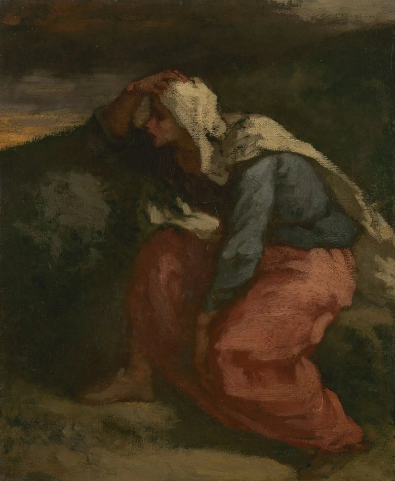 Kobieta rybaka - Jean-François Millet